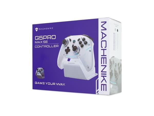 Machenike G5Pro Max trådløs kontroller med ladestasjon - grå