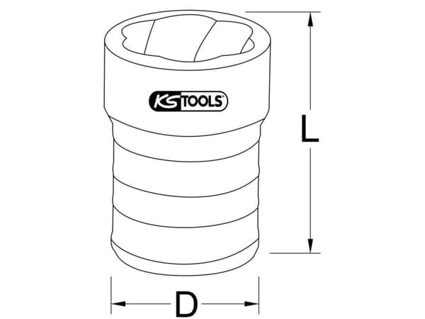 KS Tools 9131413 krafttoppsatsinsats