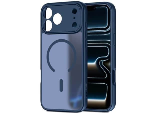 Tech-Protect BasicMag MagSafe-deksel for iPhone 17 Pro Max - Navy Blue
