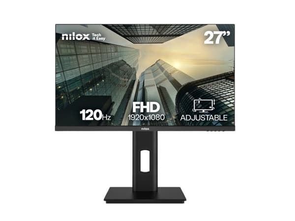 Nilox NXM27R2K1201, 68,6 cm (27"), 2K, LED, 4 ms, Sort