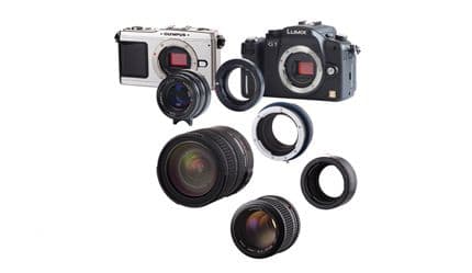 Novoflex Adapter Olympus Obj. an Micro Four Thirds Kameras, Musta