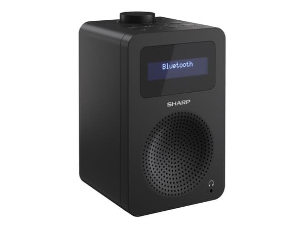 Sharp DR-430 - DAB+ radio - 5 Watt (Total) - midnattssvart
