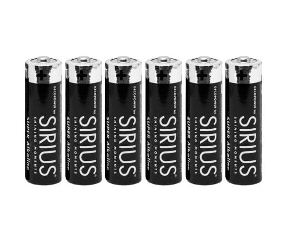 Rayovac Sirius DecoPower AA-batteri - 6 st
