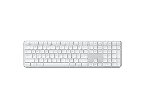 Satechi EX3 Slim Wireless Keyboard Nordic Layout - Silver