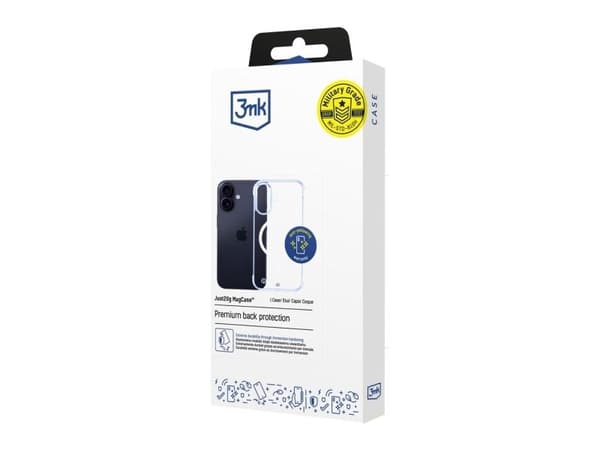 3MK Just20g MagCase-skal för Apple iPhone 16 Plus