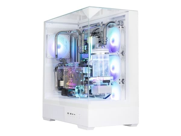 Zalman P40 Prism Plus chassi vitt