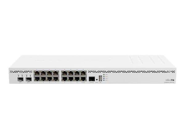 MikroTik Cloud Core Router CCR2004-16G-2S+ - Ruter 10GbE - rackmonterbar