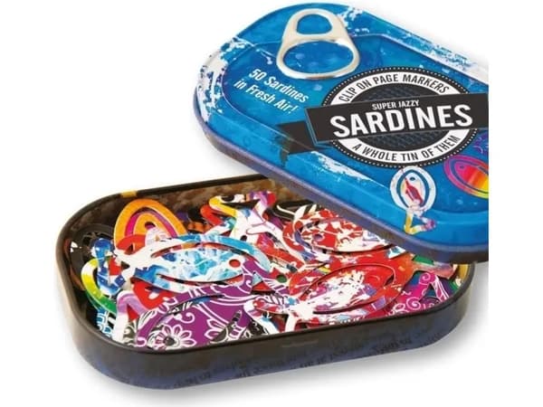 Konserverte sardiner - tabs (eske med 50 stk.)