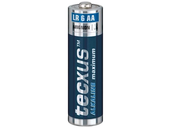 Tecxus 23633, engångsbatteri, AA, alkaliskt, 1,5 V, 4 st, 2700 mAh