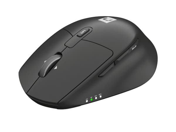 NATEC Kite, Högerhand, Optisk, Trådlös RF + Bluetooth, 4000 DPI, Svart