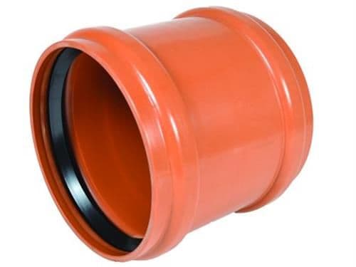 Wavin 250 mm PVC-avloppsskjutmuff