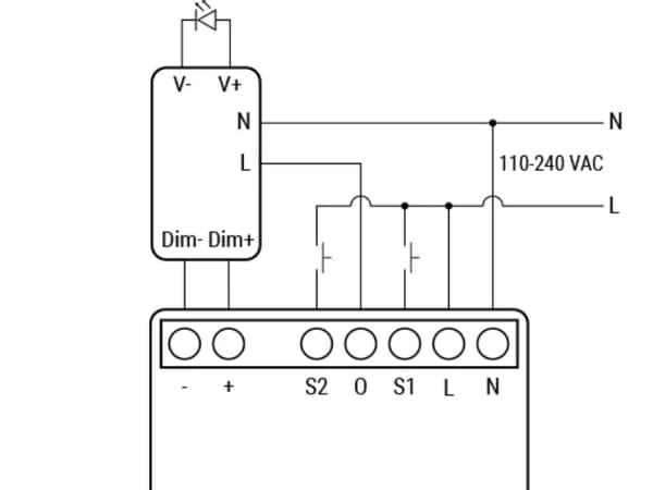 Shelly Dimmer 0-1-10V PM Gen3