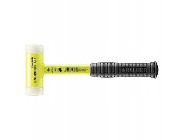 Halder SUPERCRAFT soft-face mallet 40 SUPERCR yellow Grip