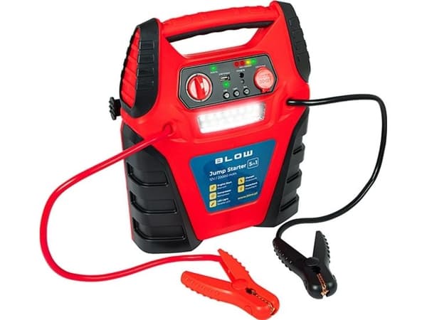 Startbooster kompressor likeretter 5-i-1"