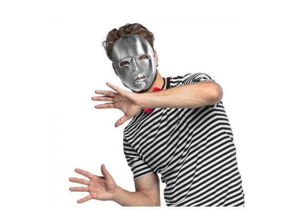 Mimer maske sølv