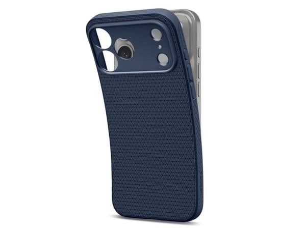 Spigen Liquid Air-deksel til iPhone 17 Pro Max - blå