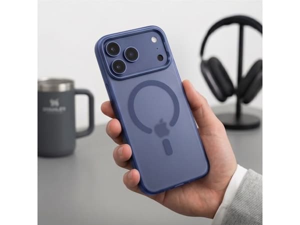 Tech-Protect MagZero MagSafe case for iPhone 17 Pro / 18 Pro - matte navy blue