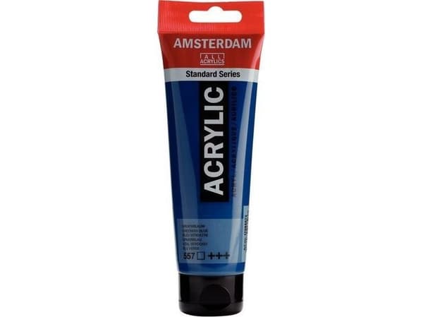 Amsterdam Standard Series akrylrør 557, grønnblå