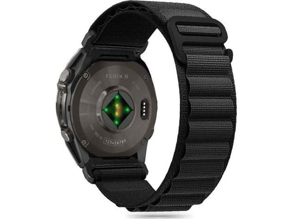 Tech-Protect TECH-PROTECT NYLON PRO GARMIN FENIX 5 / 6 / 6 PRO / 7 / 8 (47 MM) / E BLACK