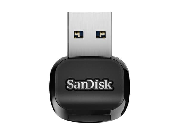 SANDISK QuickFlow microSD UHS-I-kortläsare USB-A