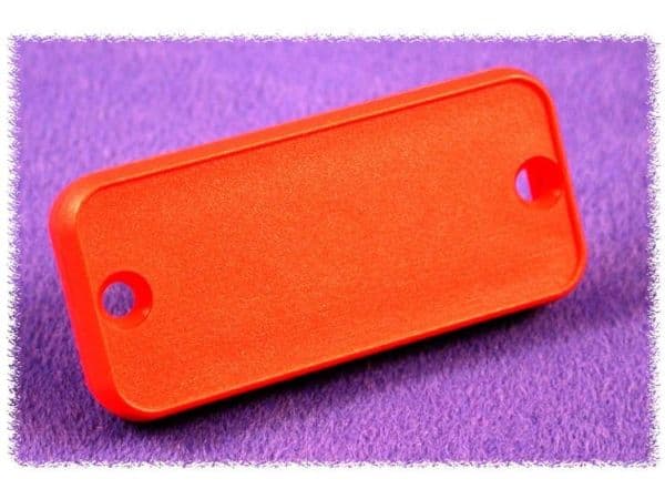 Hammond Electronics 1455CPLRED endeplate (L x B x H) 8 x 54 x 23 mm ABS rød 2 stk