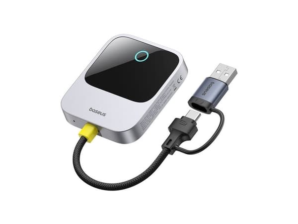 Baseus CarPlay-adapter Baseus SafeJourney-serien trådløs - grå