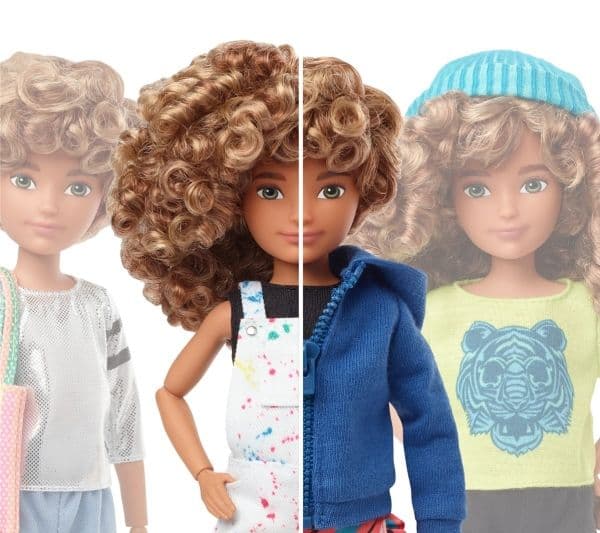 Creatable World Deluxe Light Brown Hair