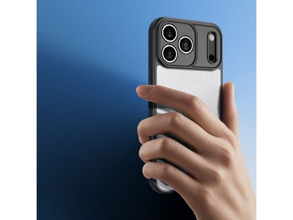 Kotelo Dux Ducis Aimo na iPhone 17 Pro - musta