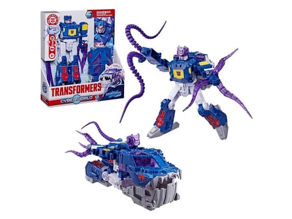 Transformers Cyberworld Soundwave Deep Sea Expl.