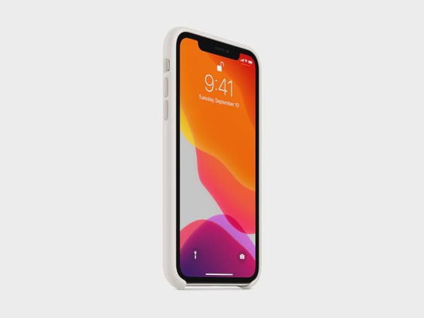 Apple iPhone 11 Silicone Case (White)