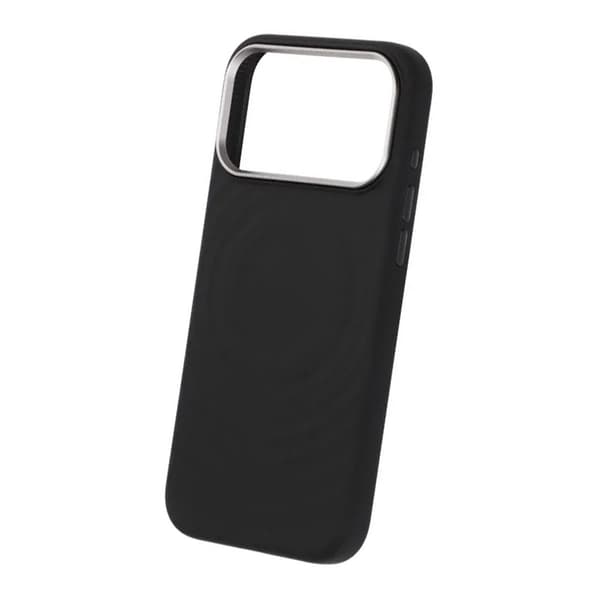 Silicone Case with Magsafe for iPhone 17 Pro Max - Black