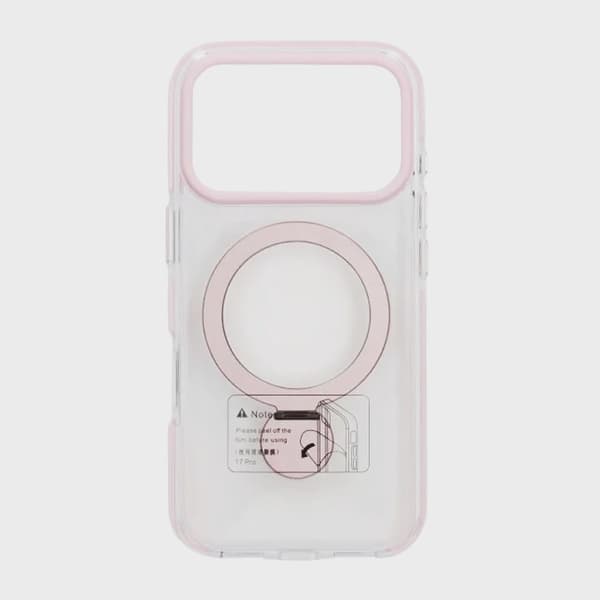 Magsafe Case Ring Stand for iPhone 17 Pro Max - Pink