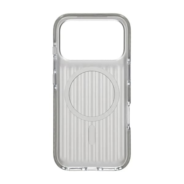 Mobilskal Korrugerad Magsafe för iPhone 17 Pro - Silver