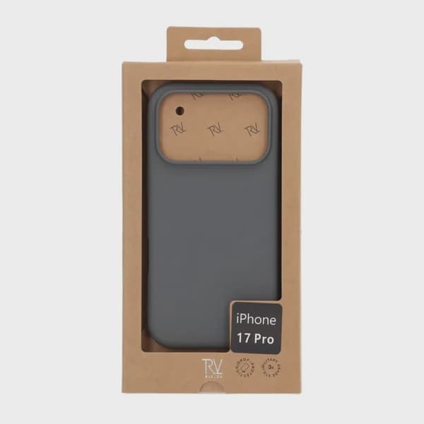 Rvelon Silicone Case MagSafe for iPhone 17 Pro - Grey