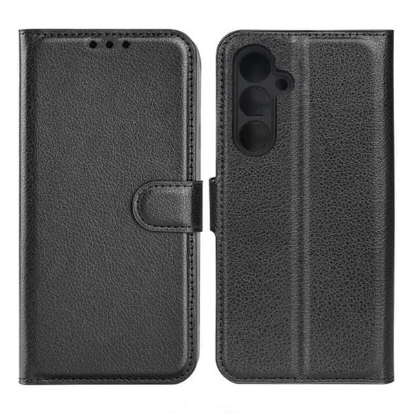 Samsung Galaxy S23 FE Wallet Case with Stand - Black