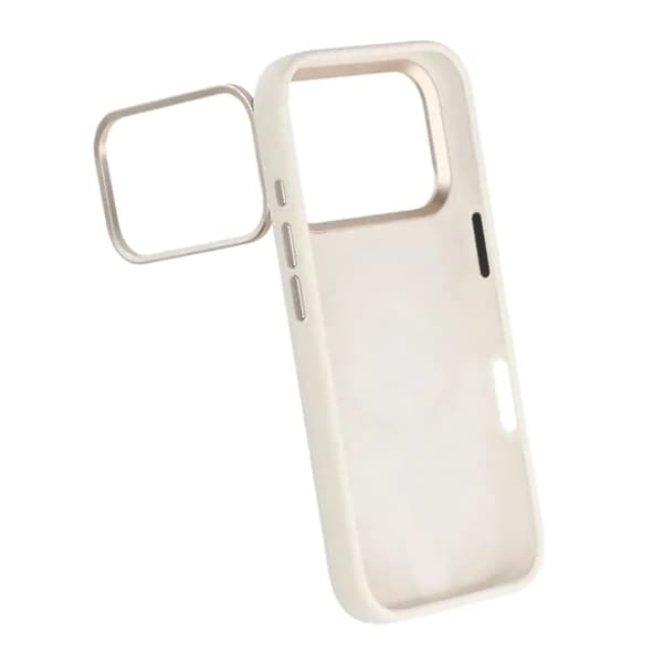 Mobilskal Silikon Magsafe och Statv iPhone 17 Pro - Vit