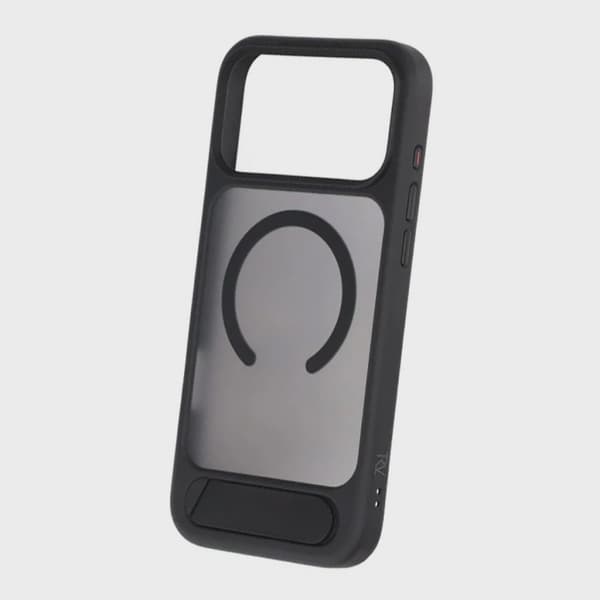 Phone Case with Stand for iPhone 17 Pro - Black