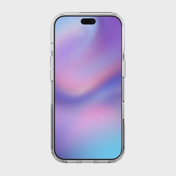 Mobile Case Rotating Magnetic Stand for iPhone 17 Pro - Transparent