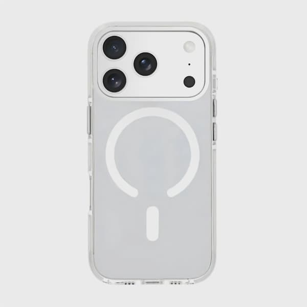 Transparent MagSafe Case IMD for iPhone 17 Pro Max - White