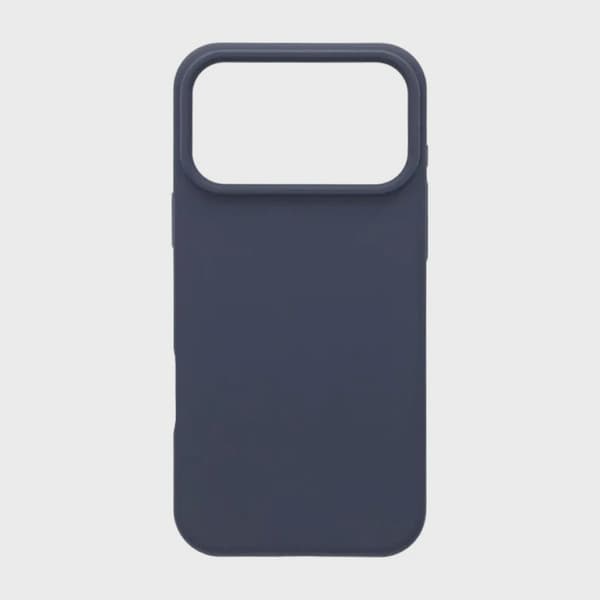 Soft Silicone Case for iPhone 17 Pro Max - Dark Blue