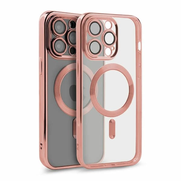 iPhone 15 Pro Magsafe skal - Rosa
