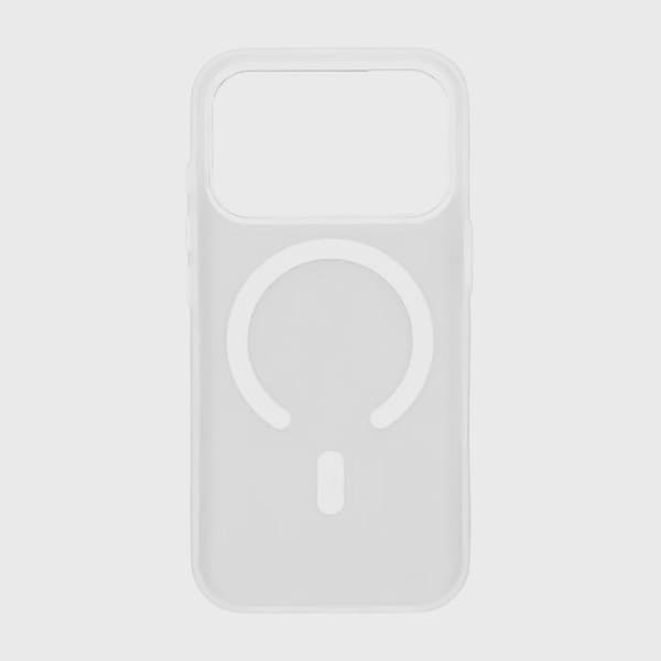 Magsafe Case iPhone 17 Pro Max, Camera Protection - Frosted White