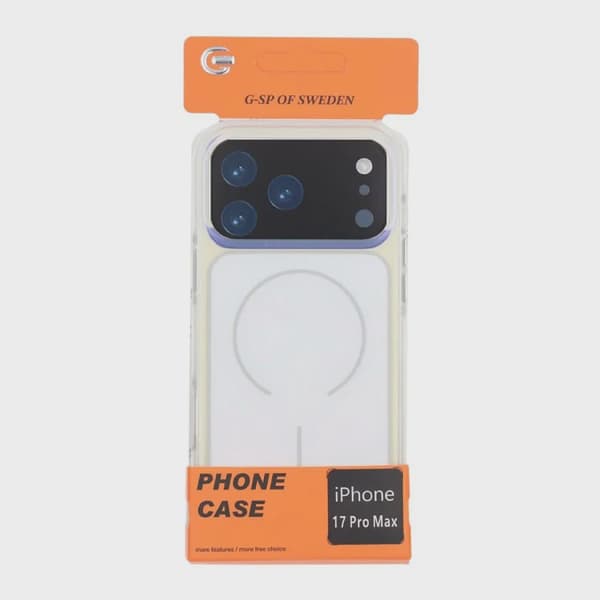 Aurora Bumper Case with Magsafe for iPhone 17 Pro Max - White