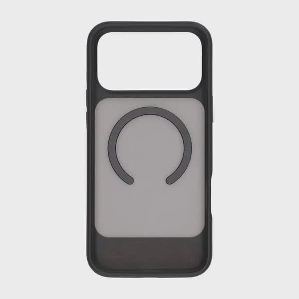 Phone Case with Stand for iPhone 17 Pro Max - Black