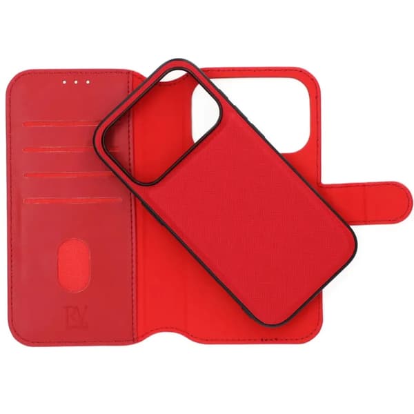 RV Magnetic Wallet Case iPhone 17 Pro Red