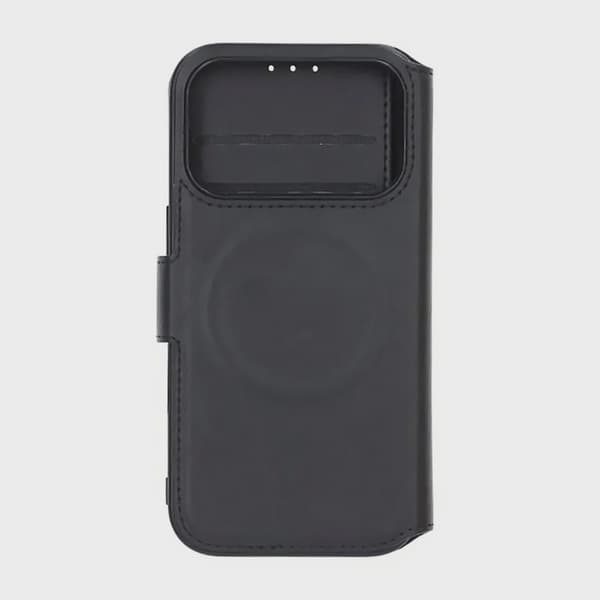 Rvelon Wallet Case for iPhone 17 Pro Max - Black