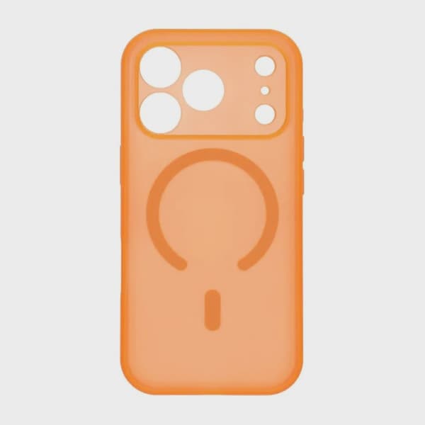 Precise Hole Shield MagSafe-skal iPhone 17 Pro Max - Orange