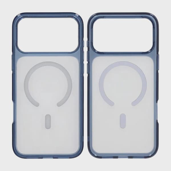 Magsafe TPU Case for iPhone 17 Pro - Blue Transparent