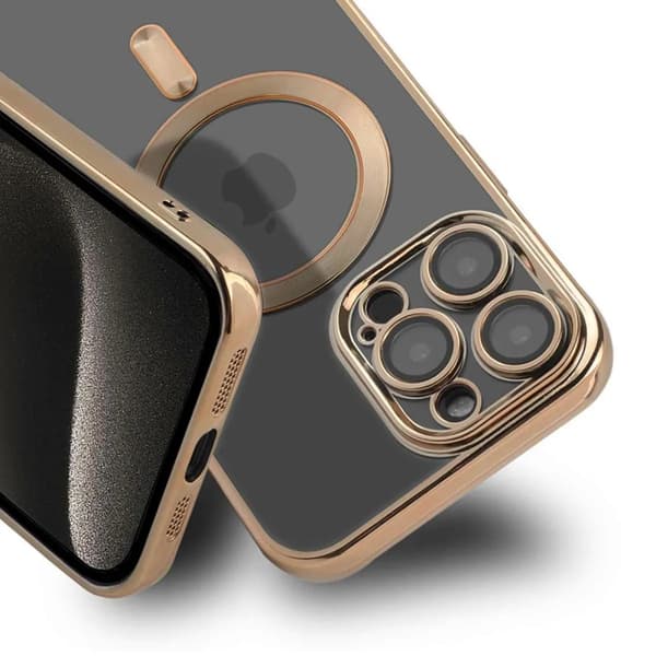 iPhone 15 Pro Magsafe Case - Gold