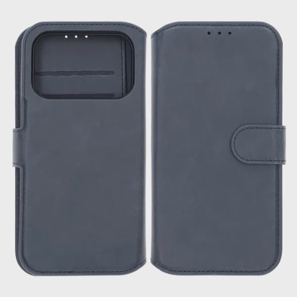 Removable Wallet Case Magnet for iPhone 17 Pro Max - Blue